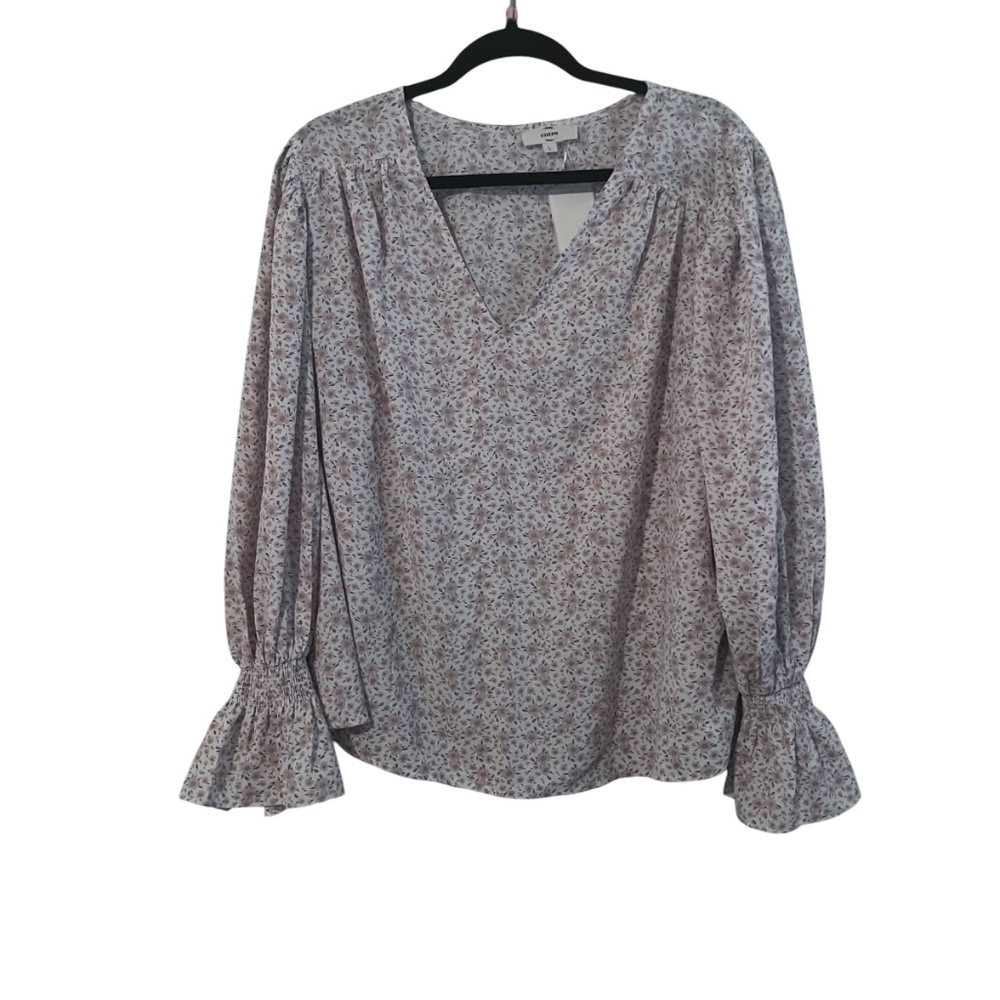 Entro Women's Pink Floral Top Size L - Picture 1 of 3